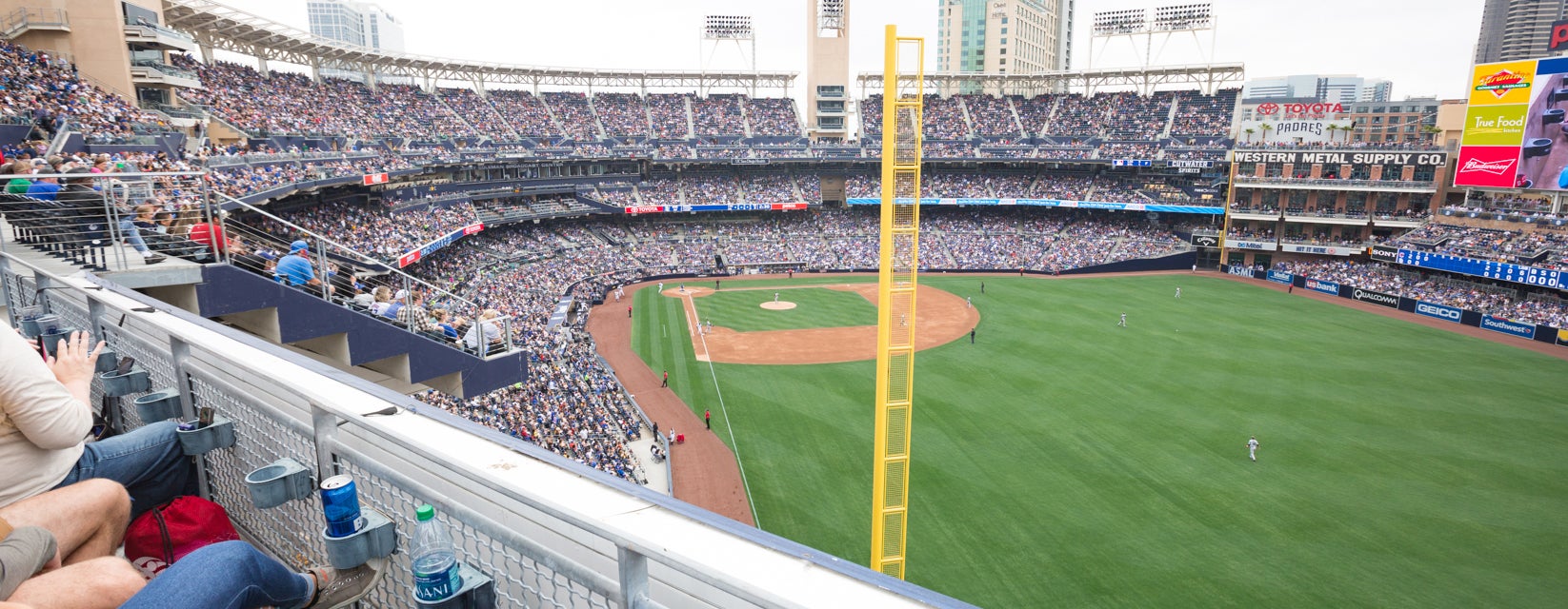 Seat view from Upper Box Reserved