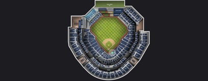 Seat view from Home Plate Club