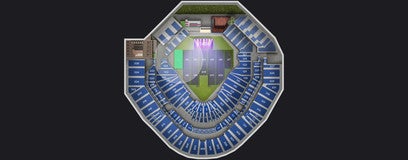 Seat view from Level A