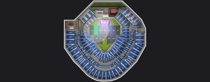 Seat view from Level A