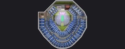 Seat view from Level A