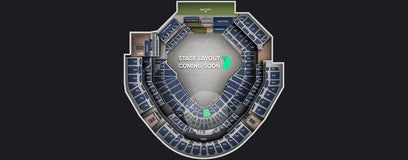 Seat view from Field Box VIP