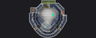 Seat view from Field Box VIP