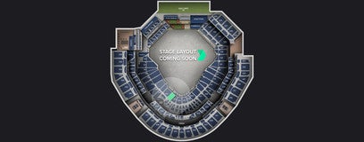 Seat view from Field Box VIP