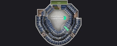 Seat view from Field Box Infield