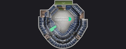 Seat view from Field Box Infield