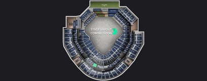 Seat view from Toyota Terrace VIP