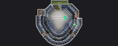 Seat view from Toyota Terrace Reserved