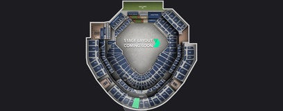 Seat view from Upper Box Infield