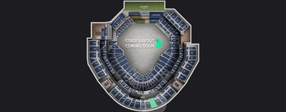 Seat view from Upper Box Infield