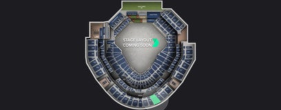 Seat view from Upper Box Infield