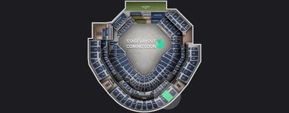 Seat view from Upper Box Infield