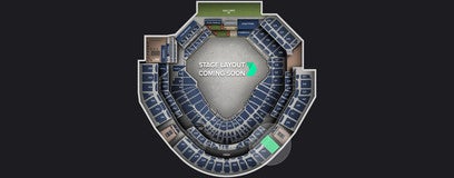 Seat view from Upper Box Infield