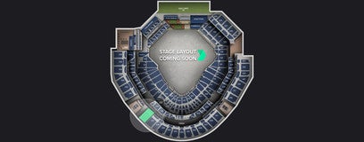 Seat view from Upper Box Infield