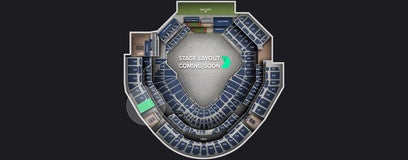 Seat view from Upper Box Reserved