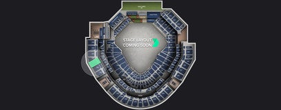 Seat view from Upper Box Reserved