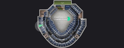 Seat view from Upper Pavilion