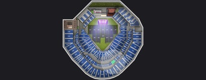 Seat view from Middle