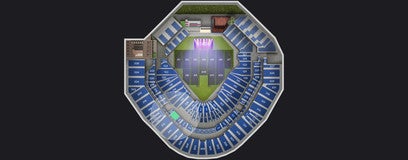 Seat view from Middle