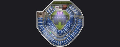 Seat view from Middle