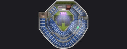 Seat view from Middle