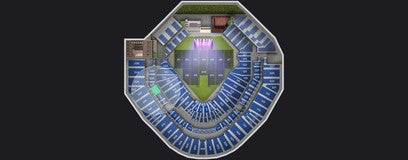 Seat view from Middle