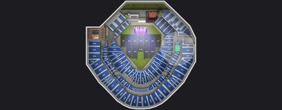 Seat view from Middle