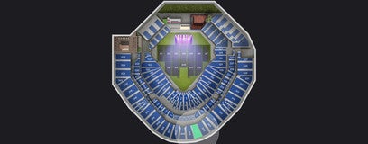 Seat view from Upper