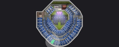 Seat view from Upper