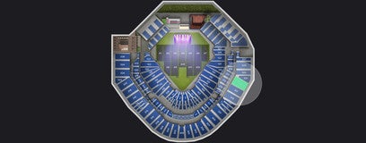 Seat view from Upper