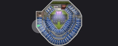 Seat view from Upper