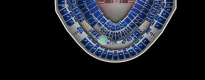 Seat view from Middle