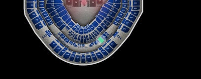 Seat view from Middle