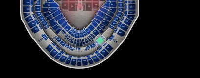 Seat view from Middle