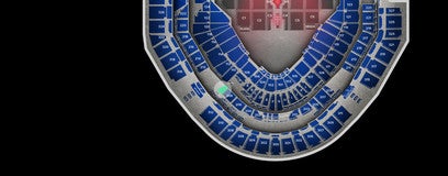 Seat view from Middle