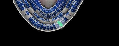 Seat view from Upper