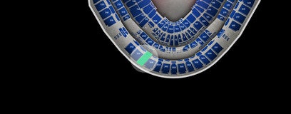 Seat view from Upper