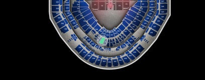 Seat view from Club
