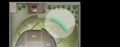 Seat view from Upper