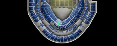 Seat view from Lower