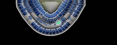 Seat view from Middle