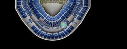 Seat view from Middle