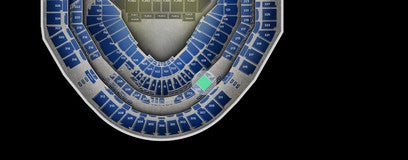 Seat view from Middle