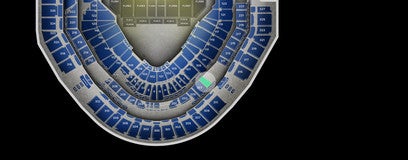Seat view from Middle