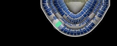 Seat view from Upper
