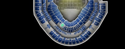Seat view from Club