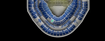 Seat view from Club