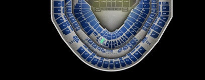 Seat view from Club