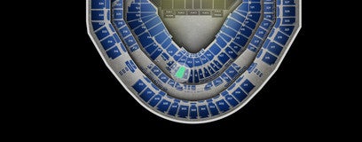 Seat view from Club