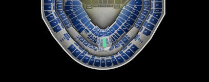 Seat view from Club